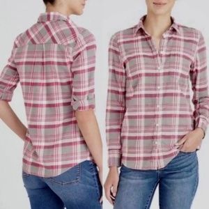 J. Crew Button-Down Flannel Shirt